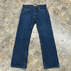 WindRiver LINED Straight Fit Jeans, Blue